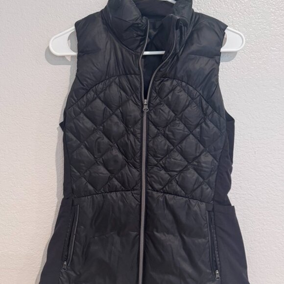 Lululemon - Down For A Run Quilted Down Puffer Vest Black - Picture 3 of 3